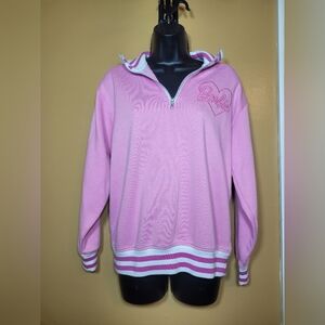 Barbie Fleece Track Suit Jogger Sweat Shirt sz M